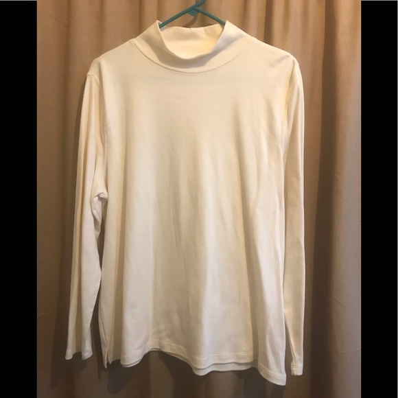 Covington Sport XL cream long sleeve turtleneck - Picture 1 of 4